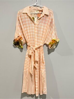 Anthropologie | Dresses | Blush Pink Embroidered Anthropologie Dress |  Poshmark